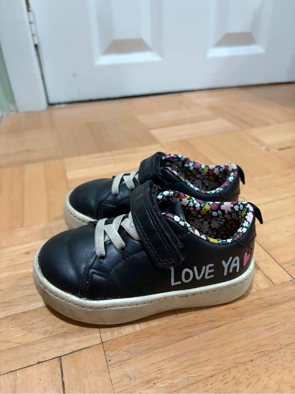 Carters Sneakers with 'LOVE YA' Accent